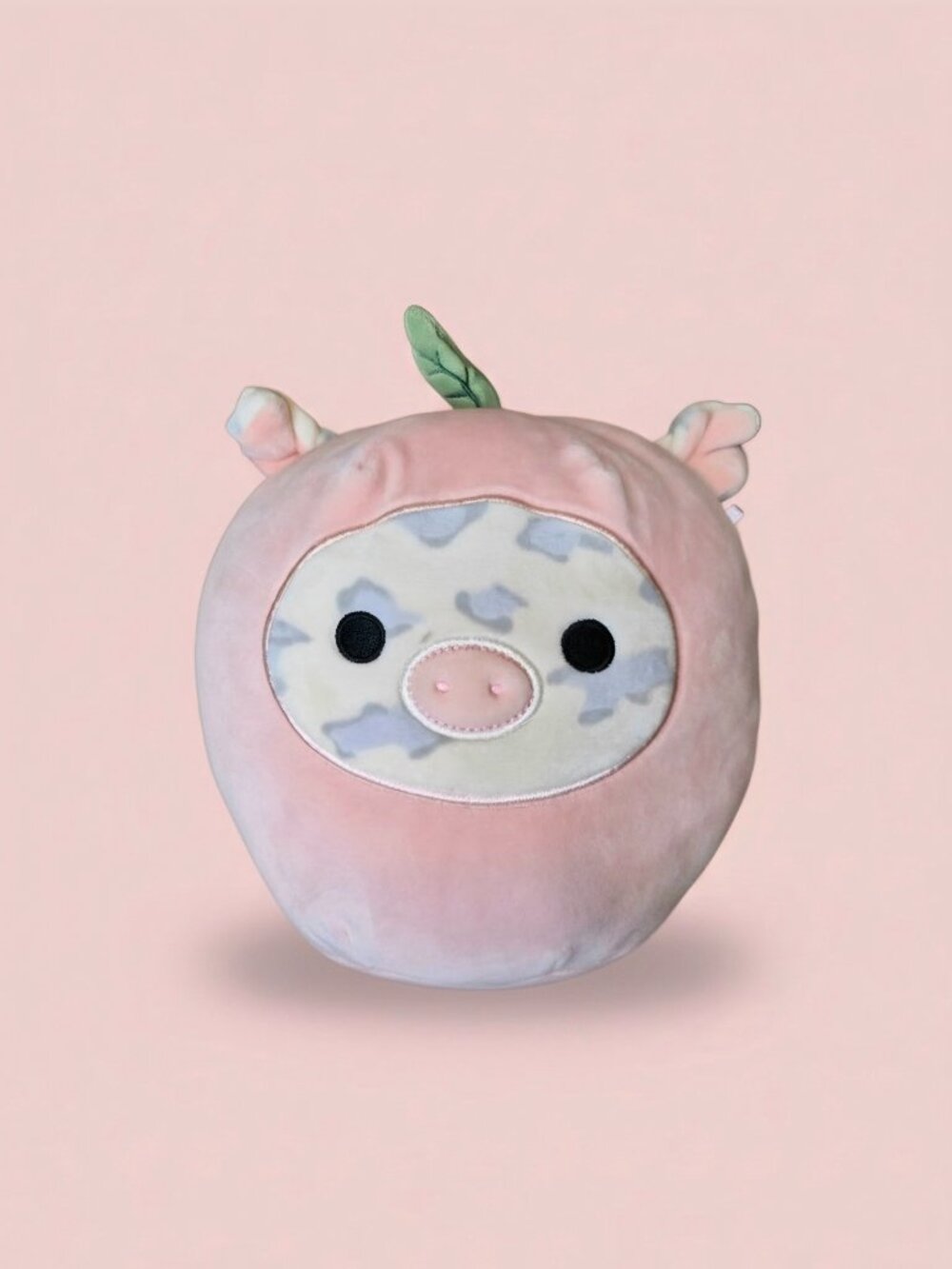 Squishmallows Rosie Pig in Peach Costume 8" Plush Pink Fruit Foodie Coquette Cut